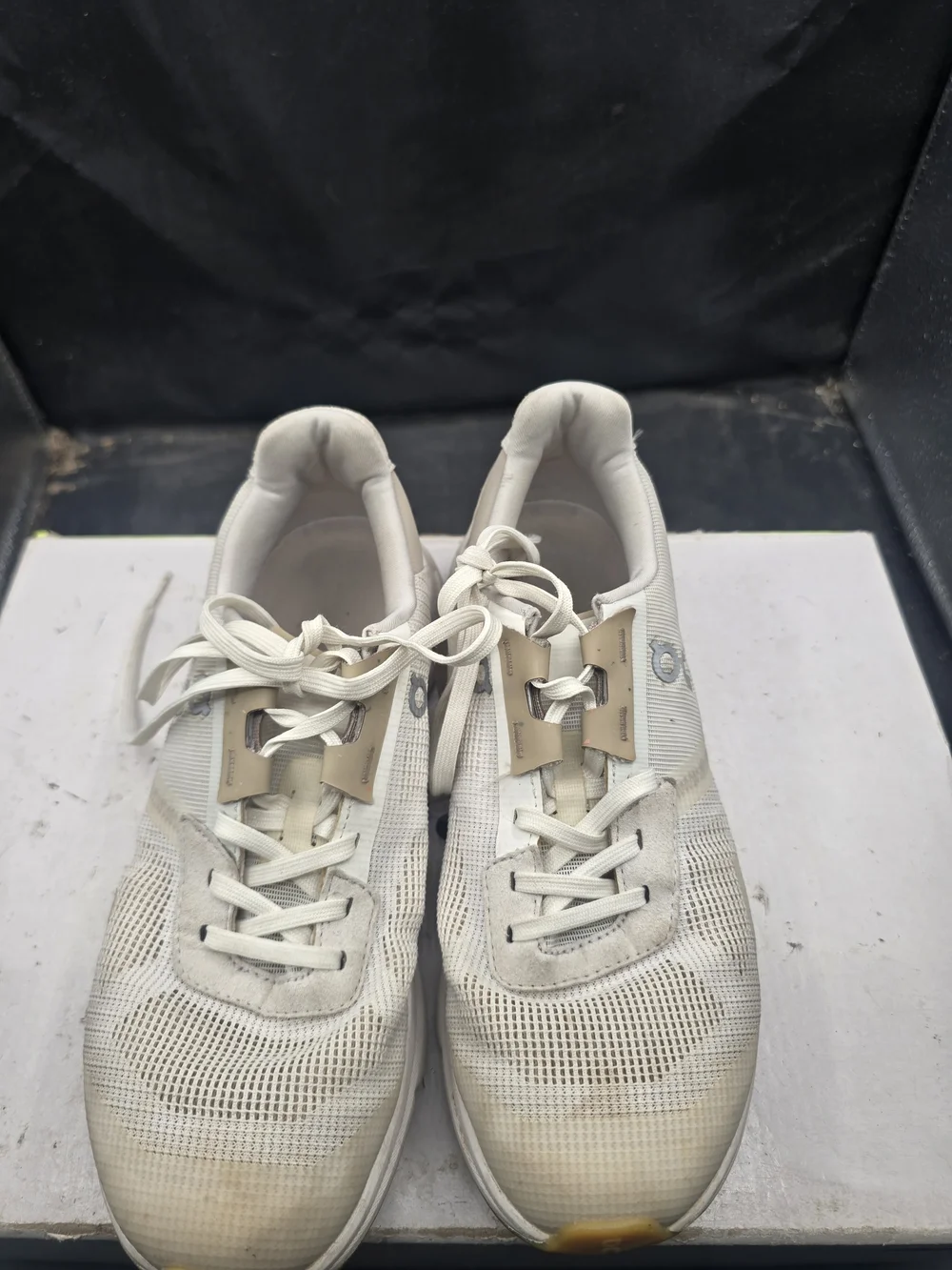 Women’s‎ White Athletic Sneakers - Lightweight Everyday Trainer